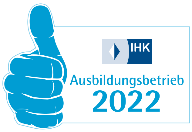 IHK Azubis Daumen