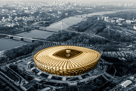 Nationalstadion In Warschau